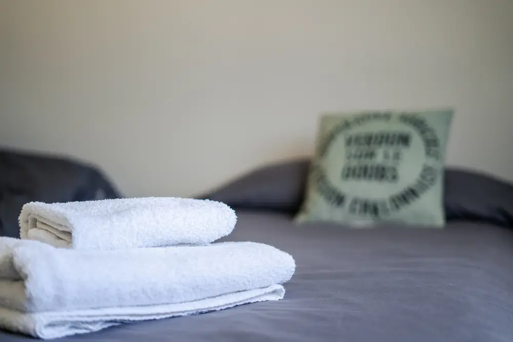 Ropa de cama y toallas incluidas
